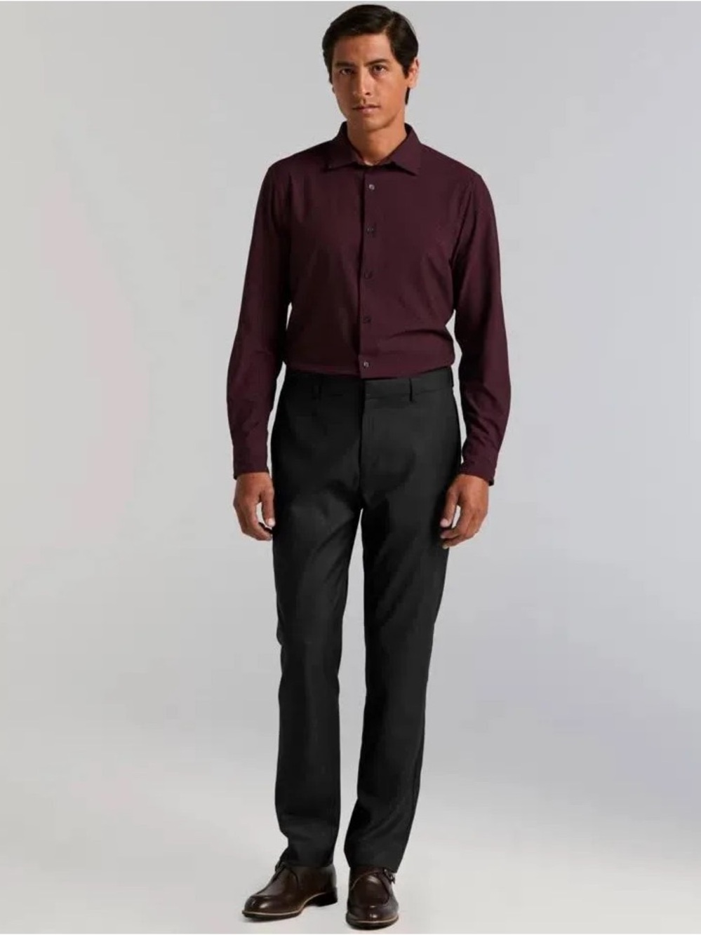 NWT Perry Ellis Premium Collin Slim Fit Caviar Black Dress Pants Trousers 40x32